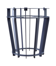 Сетка на трубу под шибер 115 (300*320) AVANGARD 24 Тюльпан купить в Слуцке