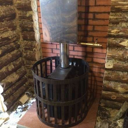 Печь для бани Везувий Легенда Ковка 12 (260) в Слуцке