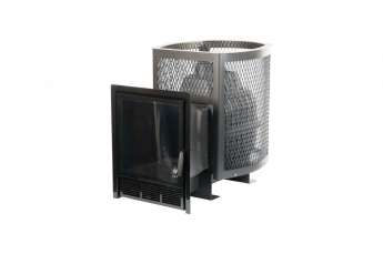 Печь для бани СИБИРЬ 24 PRO Панорамное стекло, сетка купить в Слуцке