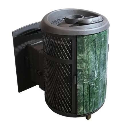 Банная печь ProMetall Атмосфера комбинированная сетка-ламель «Змеевик» Амазонка бай фото в Слуцке