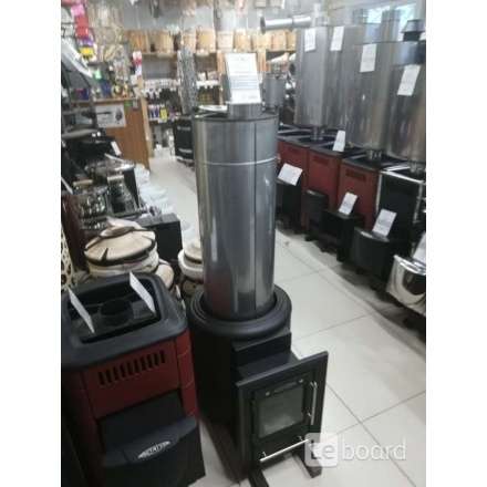 Печь для бани Термофор Скоропарка III INOX Люмина Б чёрная бронза в Слуцке