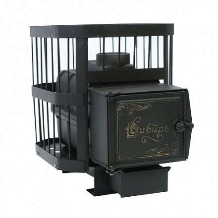 Печь банная Сибирь-15 (с выносным топочным каналом) в Слуцке