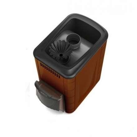 Печь для бани Термофор Гейзер 2014 Inox ДА ЗК терракота в Слуцке