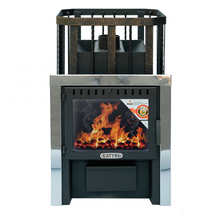 Печь банная Катунь со стеклом в Слуцке