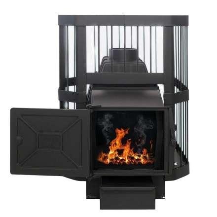 Печь банная чугунная СИБИРЬ 21 облегченная топка в Слуцке