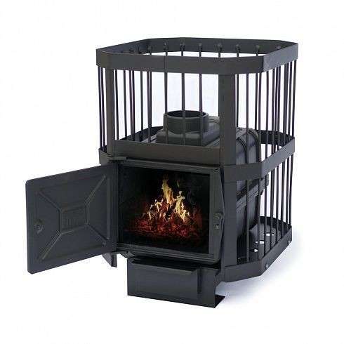 Печь банная Сибирь-15 (без выносного топочного канала) Амазонка бай фото в Слуцке