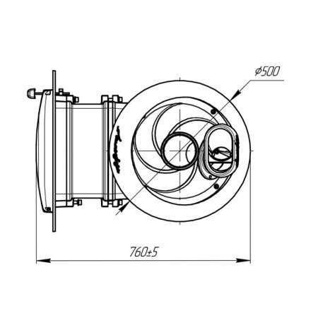Банная печь ProMetall Атмосфера ламели Окаменевшее дерево в Слуцке