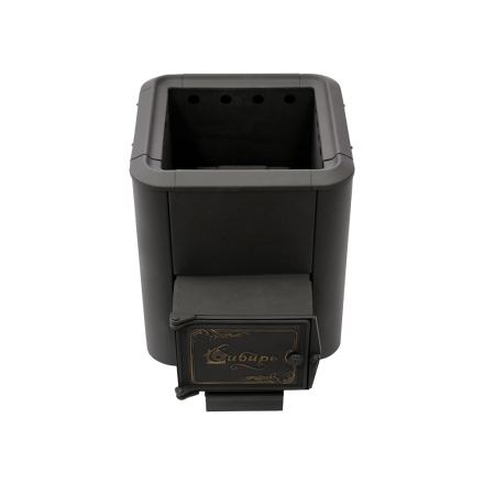 Печь банная Сибирь-15 с выносным топочным каналом (конвекционная) в Слуцке