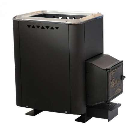 Печь банная Сибирь-18 (чугунная дверка, конвекционная) в Слуцке