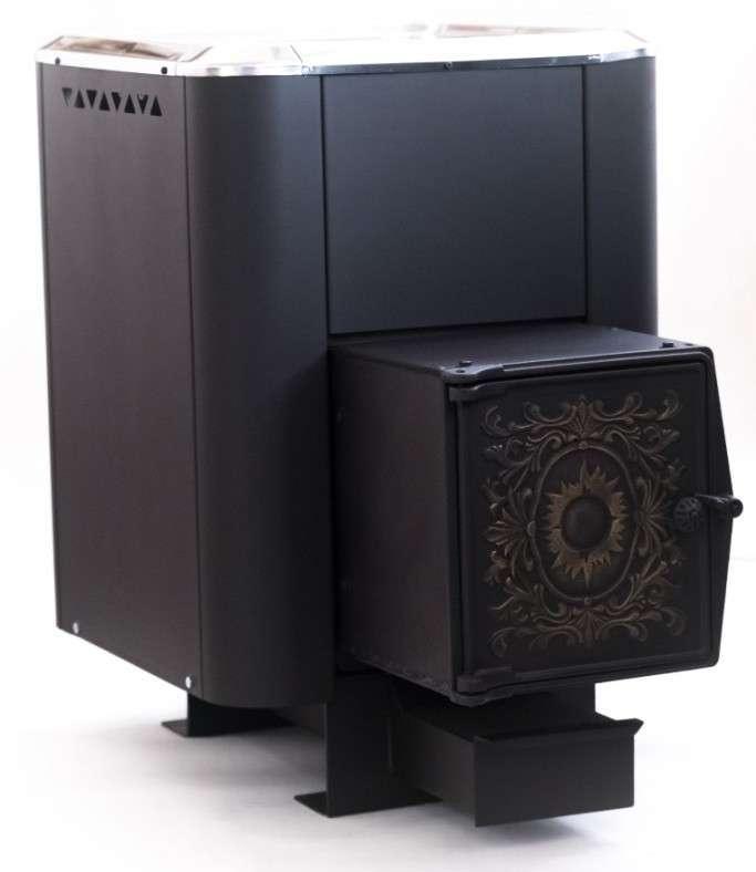 Печь банная Сибирь-18 (чугунная дверка, конвекционная) в Слуцке