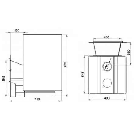 Банная печь НМК Кубань в Слуцке