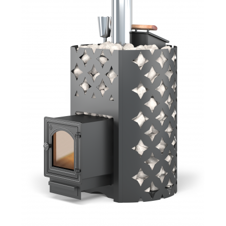 Банная печь ЭТНА 18 (ДТ-4С) ЗК Амазонка бай фото в Слуцке