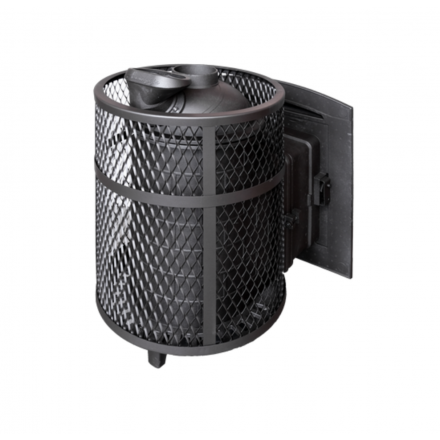 Банная печь ProMetall Атмосфера М сетка нержавейка в Слуцке