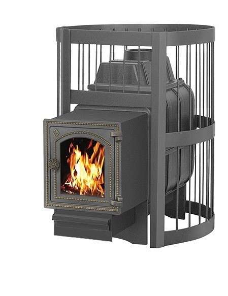 Печь для бани Везувий Легенда Стандарт 28 (ДТ-4С) в Слуцке