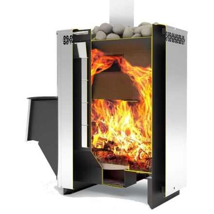 Печь для бани Теплодар Сахара-16 ЛНЗП Профи в Слуцке