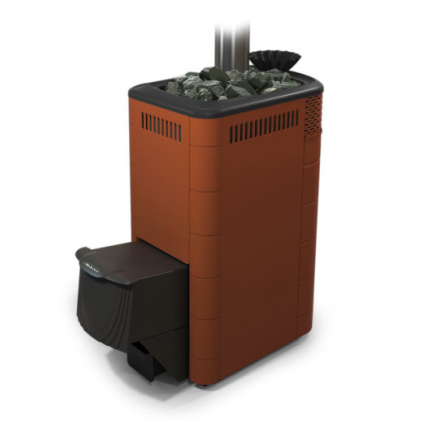 Печь для бани Термофор Гейзер Супер XXL Inox ДА ЗК терракота купить в Слуцке