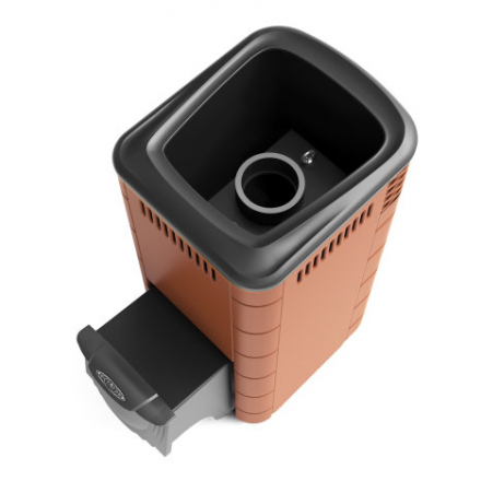 Печь для бани Термофор Каронада XXL Heavy Metal ДА терракота Амазонка бай фото в Слуцке