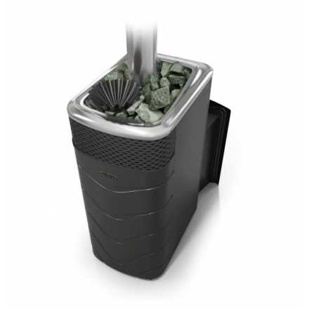 Печь для бани Термофор Гейзер Супер XXL Inox Витра ЗК антрацит Амазонка бай фото в Слуцке