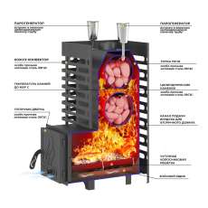 Печь для бани Везувий ASTON 20 в Слуцке