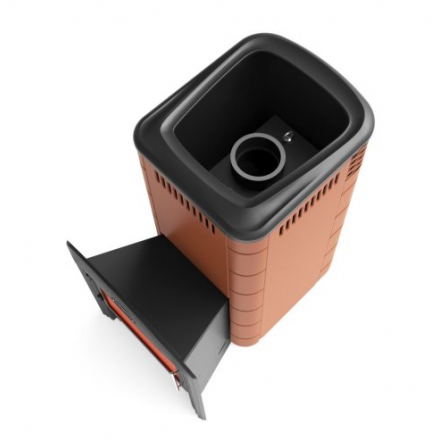 Печь для бани Термофор Каронада XXL Heavy Metal Витра терракота Амазонка бай фото в Слуцке