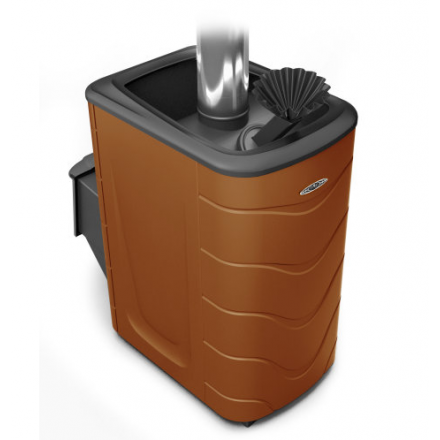 Печь для бани Термофор Гейзер Супер Inox ДА ЗК терракота Амазонка бай фото в Слуцке