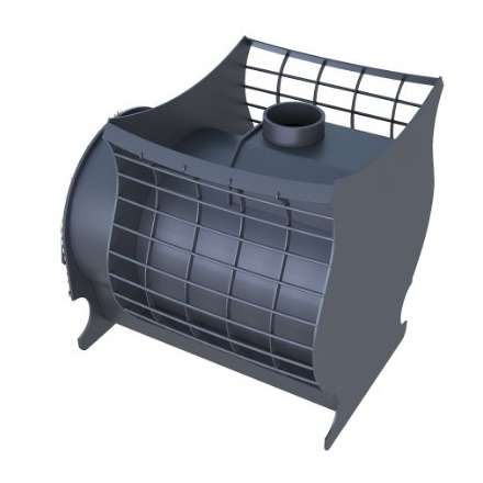 Печь для бани Царь-печи Елисей 10 мм в Слуцке