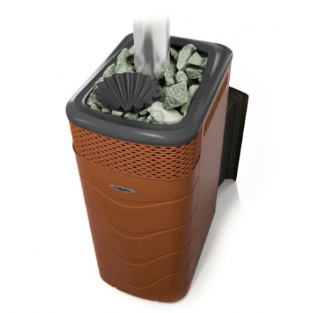 Печь для бани Термофор Гейзер XXL 2017 Carbon Витра ЗК терракота Амазонка бай фото в Слуцке