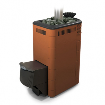 Печь для бани Термофор Гейзер XXL 2017 Carbon ДА ЗК терракота купить в Слуцке