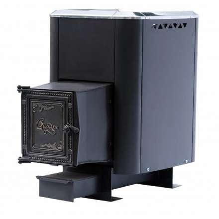 Печь банная Сибирь-24 с чугунной дверцей (конвекционная) Амазонка бай фото в Слуцке