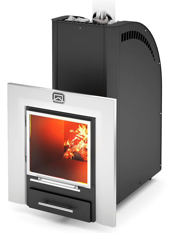 Печь для бани Теплодар Каскад-12Т Панорама Амазонка бай фото в Слуцке