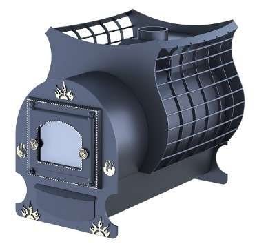 Печь для бани Царь-печи Святогор Премиум 8 мм Амазонка бай фото в Слуцке