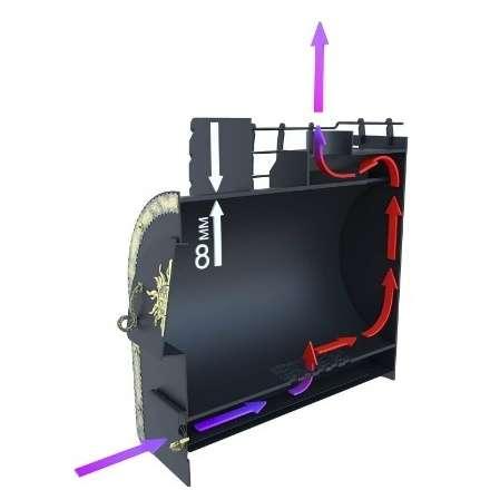 Печь для бани Царь-печи Царь-Забава в Слуцке