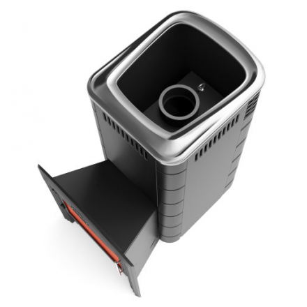 Печь для бани Термофор Каронада XXL Heavy Metal Витра антрацит Амазонка бай фото в Слуцке