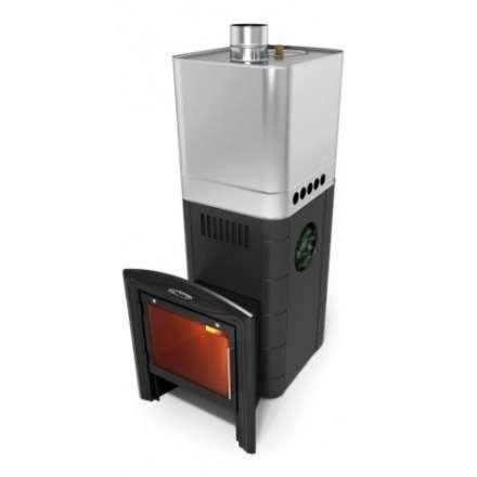 Печь для бани Термофор Бирюса 2013 Carbon Витра ЗК антрацит купить в Слуцке