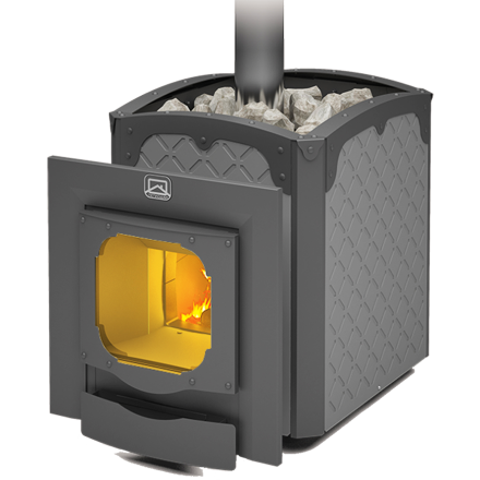 Печь для бани Теплодар Былина-24Ч Панорама Амазонка бай фото в Слуцке