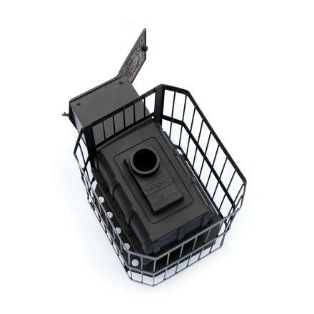 Печь банная чугунная СИБИРЬ-18 чугунная дверка (сетка) в Слуцке