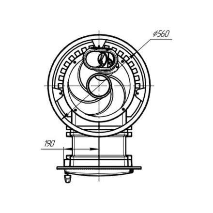 Банная печь ProMetall Атмосфера-М мини сетка в Слуцке