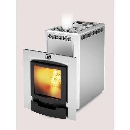 Печь для бани Теплодар СИБИРЬ-30 ЛНЗП Профи Панорама Амазонка бай фото в Слуцке