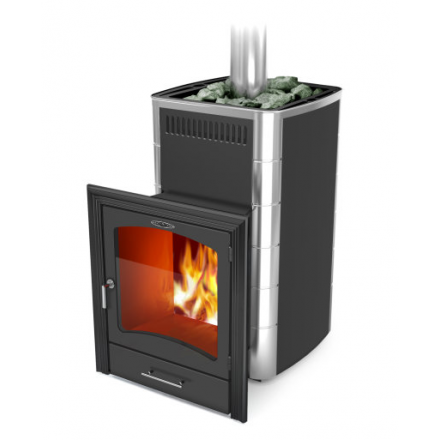 Печь для бани Термофор Калина II Inox БСЭ антрацит НВ ПРА Амазонка бай фото в Слуцке