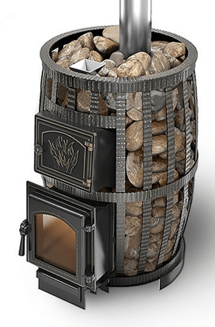 Печь для бани Везувий Легенда Русский Пар Ковка 18 (270) б/в в Слуцке