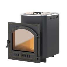 Печь для бани Везувий Русичъ Антрацит 16 (205) Амазонка бай фото в Слуцке