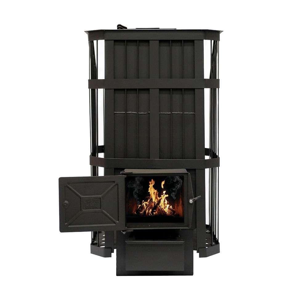 Печь банная Сибирь с закрытой каменкой Амазонка бай фото в Слуцке