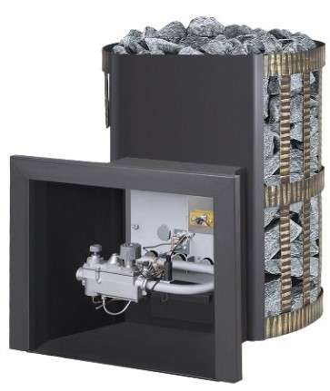 Печь газодровяная для бани Везувий Скиф Ковка 18 (ДТ-3) купить в Слуцке