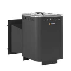 Печь для бани Везувий Русичъ Антрацит 16 Панорама в Слуцке