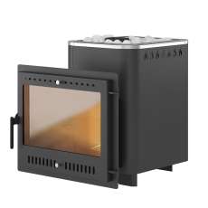 Печь для бани Везувий Русичъ Антрацит 16 Панорама Амазонка бай фото в Слуцке