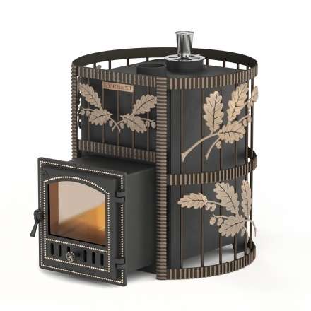 Печь для бани Везувий Эверест СПб 20 (280) Ковка в Слуцке