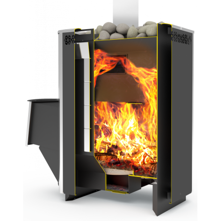 Печь для бани Теплодар Сахара-16 ЛК (2.0) в Слуцке