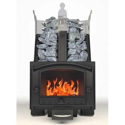 Печь для бани Добросталь Августа стоун стронг панорамная Амазонка бай фото в Слуцке