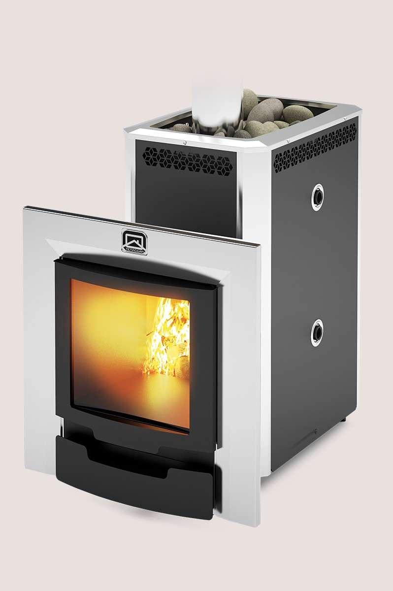 Печь для бани Теплодар Сибирь-20 ЛРК Панорама (2.0) купить в Слуцке