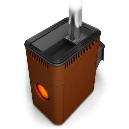 Печь для бани Термофор Аврора Inox ДА Иллюминатор терракота купить в Слуцке